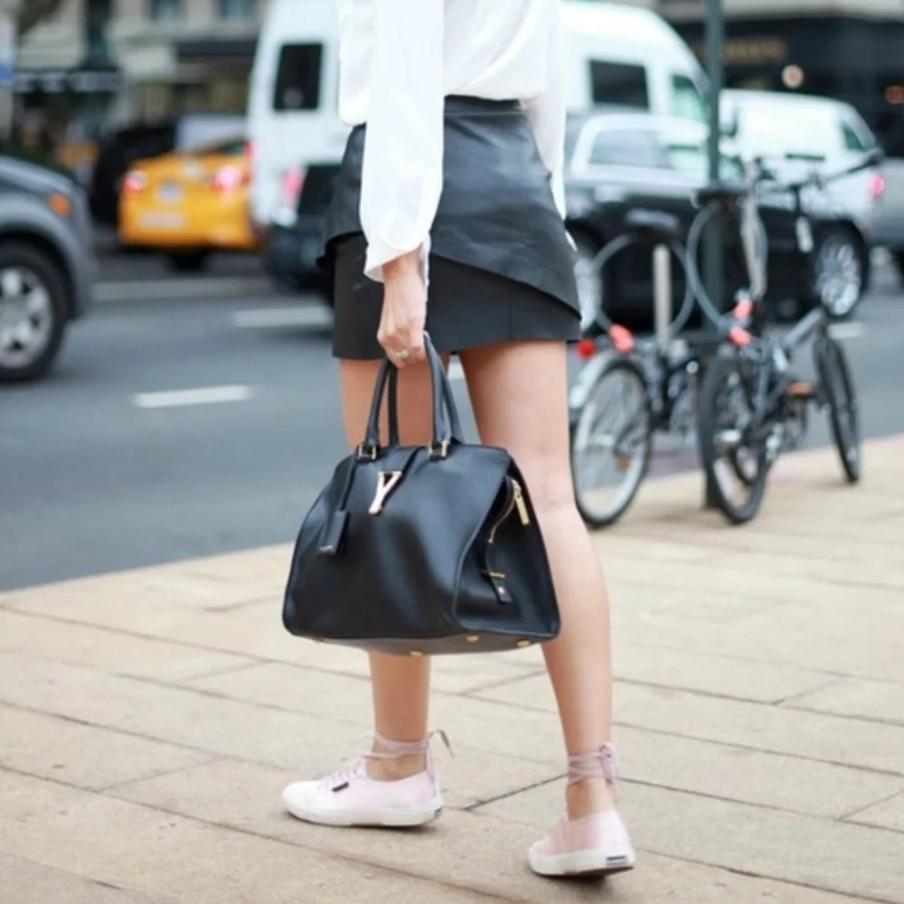 Superga x Man Repeller Pink Satin Lace Up Balletcore Sneakers 37.5 Coquette